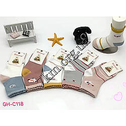 Шкарпетки дитячі Оптом для дівчаток 3-4 роки "Улюблені" Корона C118