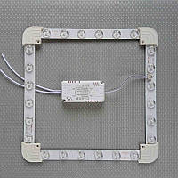 Ремкомплект Світильника 27-33W Рамка LED24 210мм один колір +драйвер код 17735