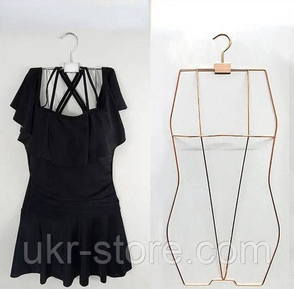 Вішалка рамка контурне золото, срібло, фото 1