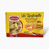 Макароны яичные гнезда Giglio гнезда тонкие tagliatelle all uovo 500г