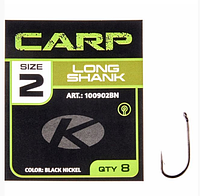 Крючок Kalipso Carp Long Shank 100906BN №6(10)