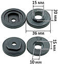 Гайка - фланець дискова пила d10*15, фото 2
