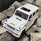 Машинка металева Gelenvagen 1:25 XLG Mercedes-Benz G-class Brabus. 20 см інерційне, світло, звук у коробці, фото 9