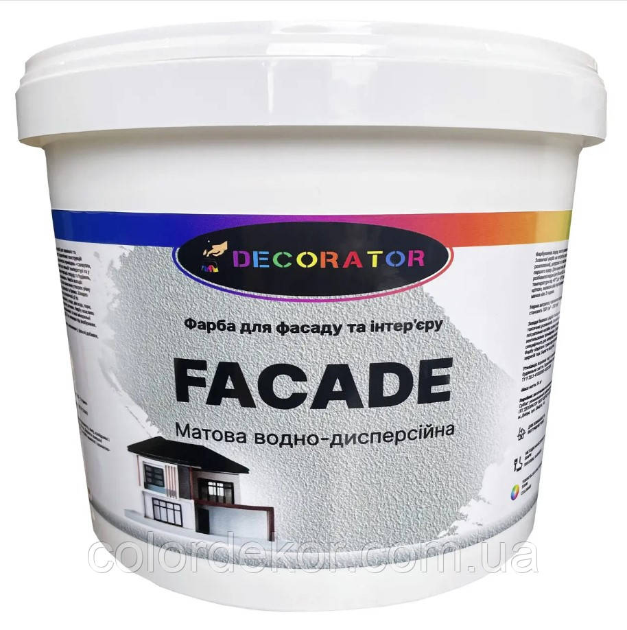 Фарба фасадна матова FACADE Decorator 3 л