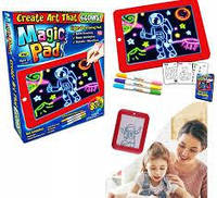 Детский планшет для рисования с подсветкой Magic Pad Deluxe с подсветкой