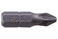 Набор бит Intertool - PH1 x PH2 x PZ1 x PZ2 x 25 мм Storm (5 шт.) (VT-0210)