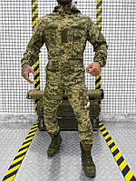 Тактический костюм пиксель горка рип-стоп, Военный костюм пиксель с карманами для наколенников army