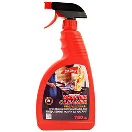 Спрей для чищення кухні San Clean Master Cleaner Professional для видалення жиру та нагару 750 г (4820003543856)