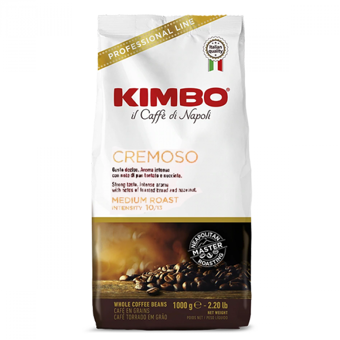 Кава в зернах Kimbo Cremoso, 1кг
