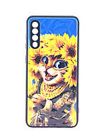 Чехол Prisma для телефона Samsung Galaxy A30s / A307 бампер рисунок Ukrainian cat