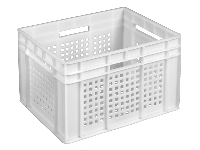 Ящики пластиковые 433 x 347 x 283 для молока с перфорацией ST4328-2