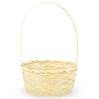 Кошик з лози жовта