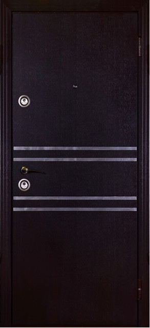 Броньовані вхідні двері модель Альма Alumini