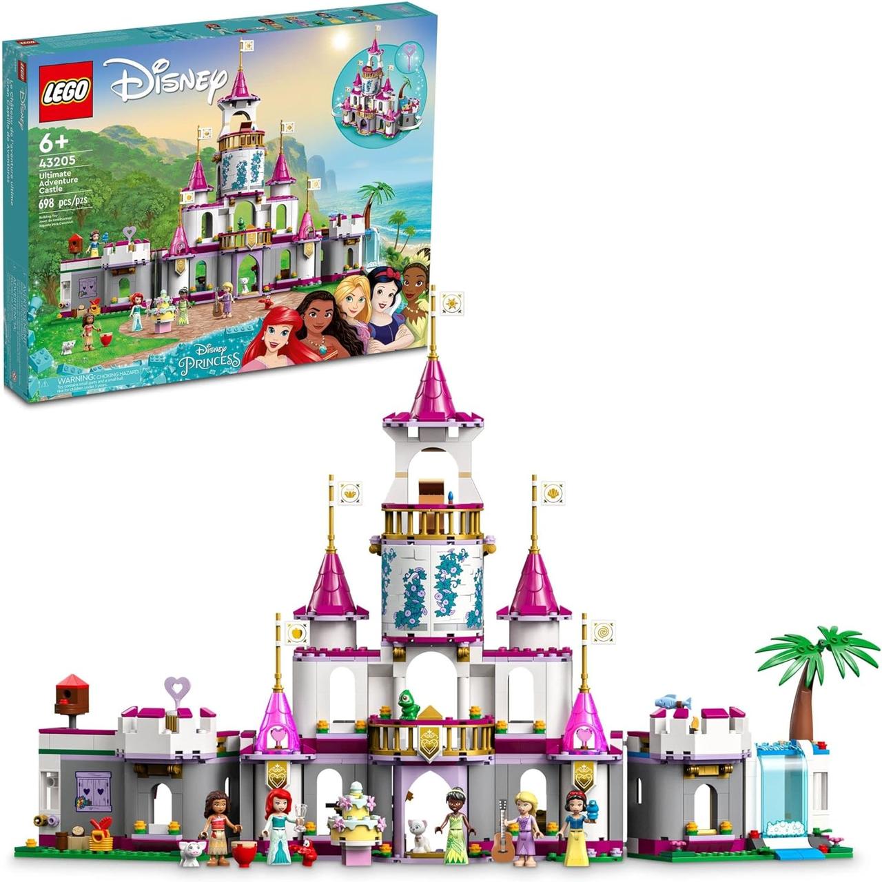 Конструктор Лего Дісней Принцеси Замок неймовірних пригод Lego Disney Princess Ultimate Adventure 43205
