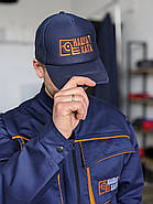 Кепка Тракер з вашим логотипом Чорна, фото 7