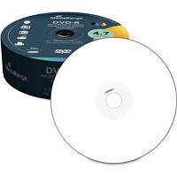 Диск DVD Mediarange DVD-R 4.7GB 120min 16x speed, inkjet fullsurface printable, Cake 25 (MR407)