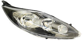 Фара правая Ford Fiesta 09 -13 ел.рег. НЕ лінз. чорна рамка DEPO 1579901