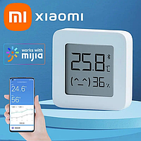 Блютуз термометр-гігрометр Xiaomi Mijia Bluetooth Thermometer 2 датчик вологості для дому з програмою Mijia