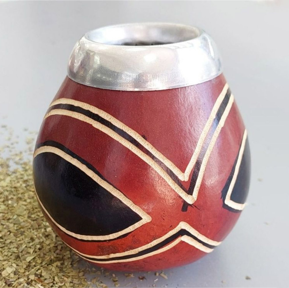 Калабас для мате з металевим кільцем, 200мл Око, фото 1