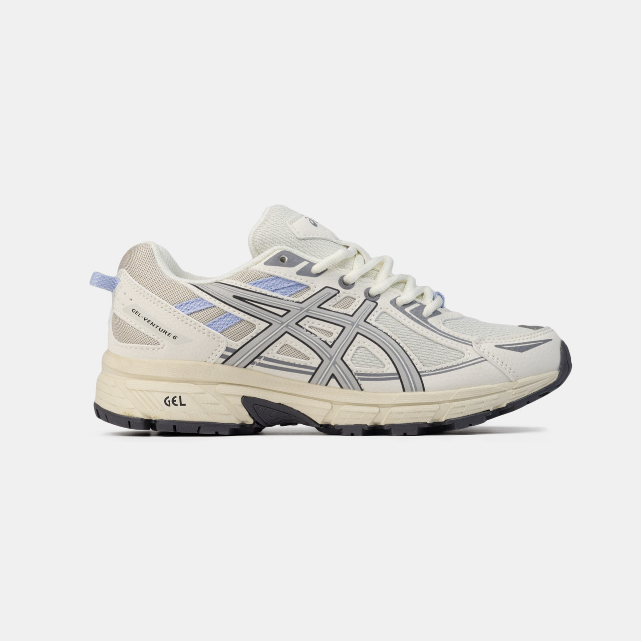Жіночі кросівки Asics Gel-Venture 6 White Grey Beige | Мода та зручність
