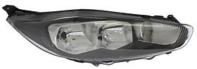 Фара правая Ford Fiesta 13 -17 ел.рег. чорна рамка DEPO 1789943