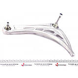 Важіль перед. (знизу) BMW 3 (E46) 98-06 Л. (+сайлентблок), фото 7