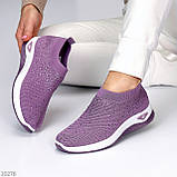 Бузкові легкі текстильні жіночі кросівки у стразах колір на вибір доступна ціна взуття жіноче, фото 9