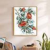 Набір для вишивання за нанесеною на канву схемою "Pomegranate".  AIDA 14CT printed, 38*48 см, фото 11