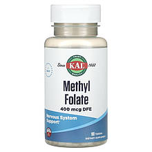 Метилфолат KAL "Methyl Folate" 400 мкг DFE (90 таблеток)