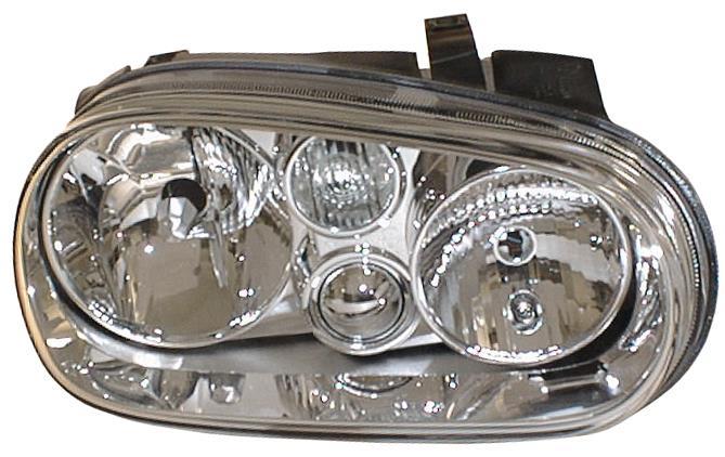 Фара ліва VW Golf IV 97-03 електричні. регулир. DEPO 1J1941017F, фото 1