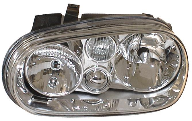 Фара ліва VW Golf IV 97-03 2 лампи ел.реєстр. TYC 1J1941017B, фото 1