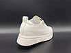 Білі кросівки. Снікерси. Маленькі розміри (35)., фото 3