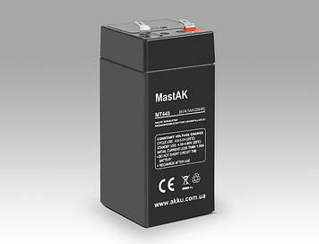 Акумулятор мульти-гелевий MastAK MT445 (4V 4,5 Ah)