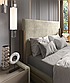 Спальний гарнітур Infinity Ares ебенове дерево / беж / сіра бавовна, фото 2