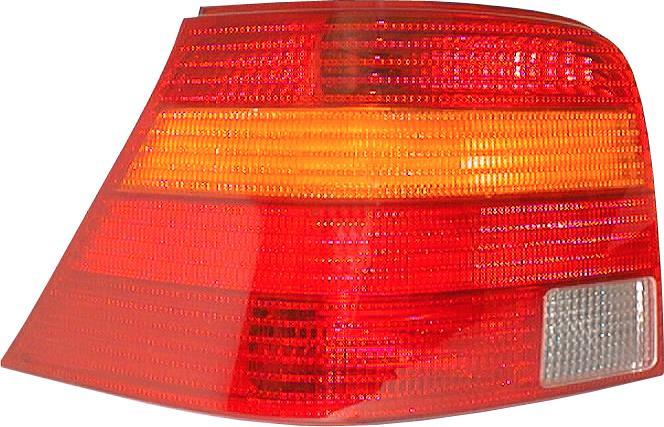 Ліхтар лівий VW Golf IV 97-03 червоно-жовтий DEPO 1J6945095Q, фото 1