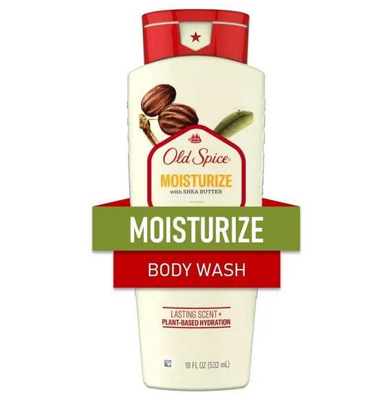 Гель для душу Old Spice Moisturize Body Wash with Shea Butter 532 мл (США)