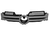 Решітка радіаторна VW Golf V (1K1) 03-08 (Elit) 1K0853651AGRU, фото 2
