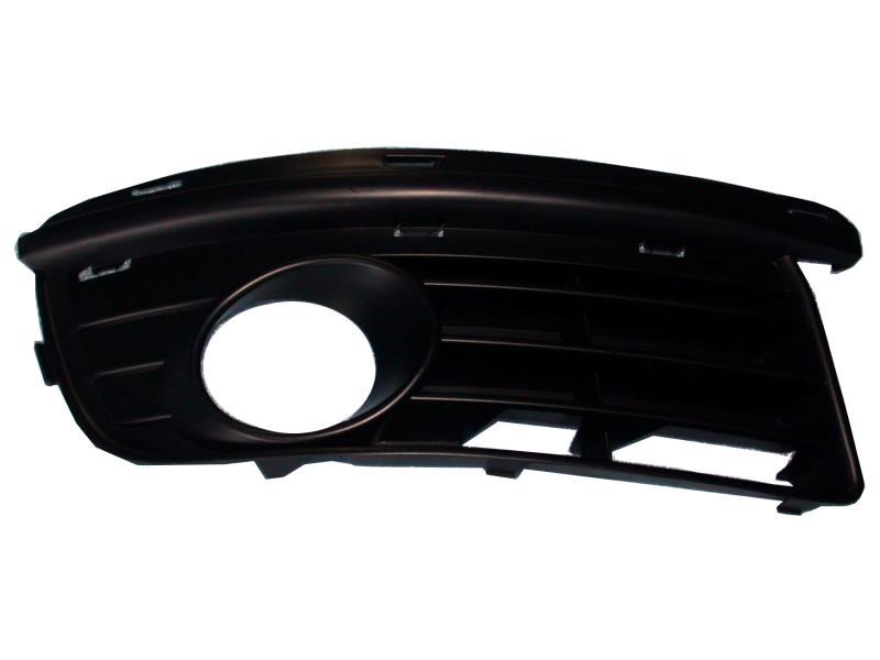 Решітка бампера права VW Golf V 07-09 під ВТФ, (FPS) з хром віями 1K0853666E9B9, фото 1