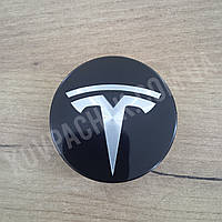 Колпачок на диски Tesla чёрный 57мм.