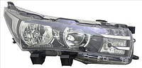 Фара Toyota Corolla E18 '13-18 правая H11+HB3+LED (TYC) 8113002E70