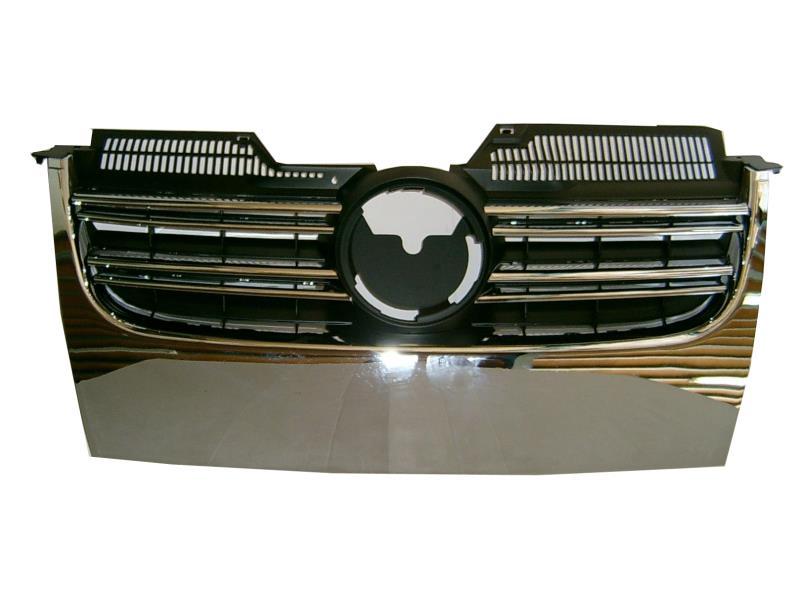 Решітка радіатора VW Jetta III (1K2) 05 -10 (Elit) 1K5853653C9B9, фото 1