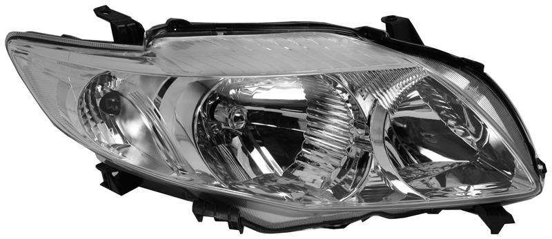Фара права Toyota Corolla E15 07-09 Європейська версія з біл. вставкою хутро/ел DEPO 8113012A60, фото 1