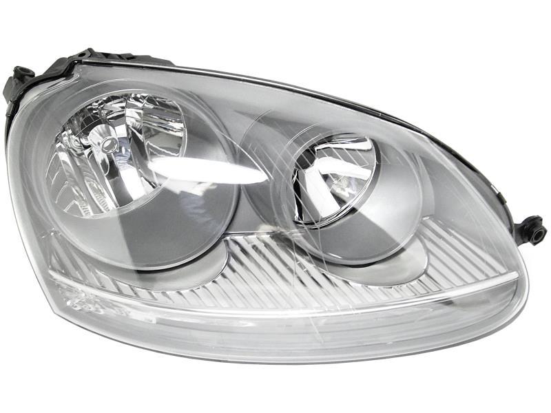 Фара права VW Golf V 03-08 хром рамка TYC 1K6941006N, фото 1