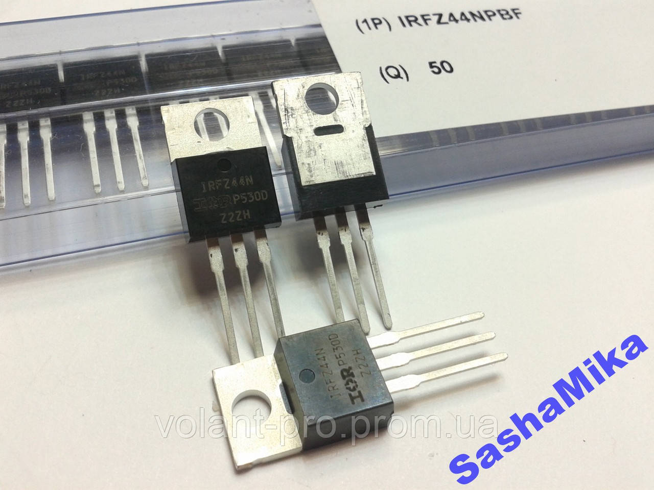 Польовий транзистор IRFZ44N, TO-220 Оригінал., фото 1
