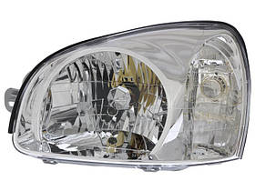 Фара ліва Hyundai Santa Fe (01-06) мех.рег. Depo 92101-26025