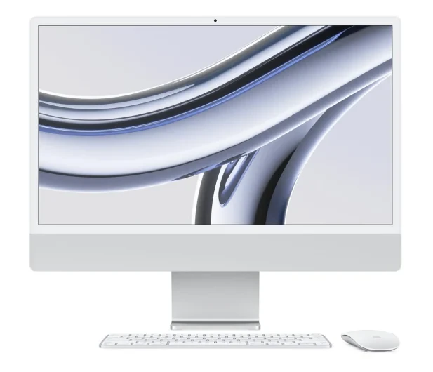 Комп'ютер Apple IMAC 24 M3/8GB/512/MACOS Retina 4.5K Silver 10R GPU, фото 1