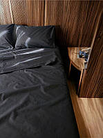 Семейный комплект постельного белья "Однотонка черная", 220*200 см.