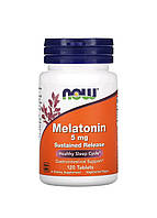 Now Foods, Melatonin, мелатонін, 5 мг, 60 вегетаріанських капсул