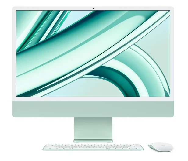 Моноблок Apple iMac 24 M3/8GB/512/MacOS Retina 4,5K Zielony 10R GPU (MQRP3ZE/A)