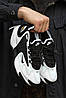 Кросівки чоловічі Nike Zoom 2k White Black Найк зум 2к чорно білі шкіра текстиль весна літо, фото 8
